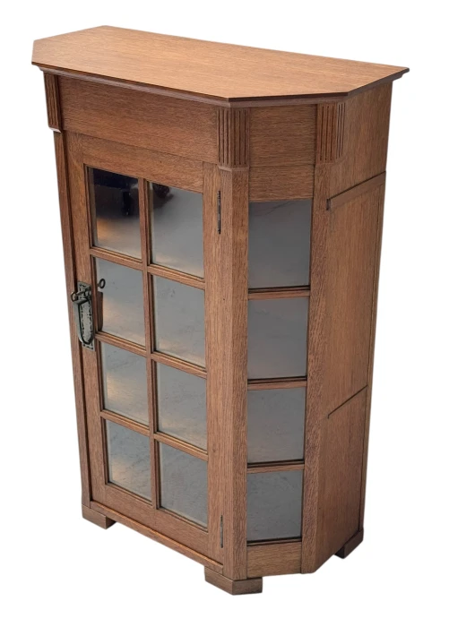Art Nouveau One-Door Cabinet by H.F. Jansen & Zonen Amsterdam, 1900s